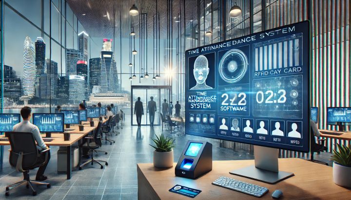 Time Attendance Management System Software Singapore - 30SGD Per Month